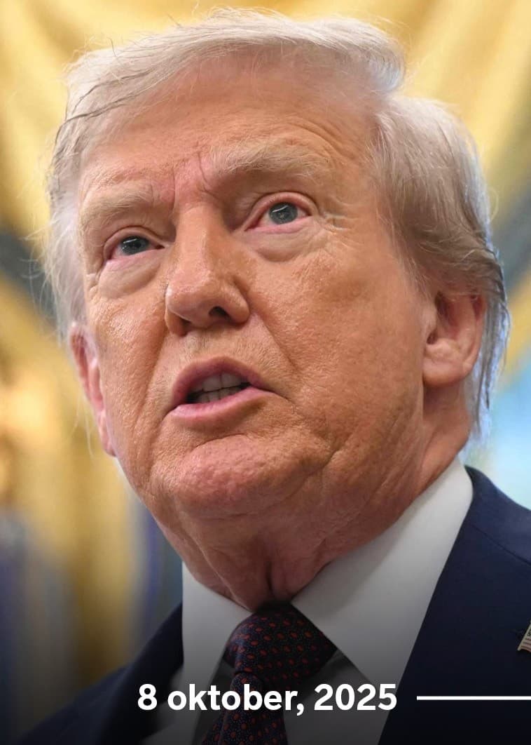 Sammansatt bild på Nicolás Maduro och Donald Trump. Maduro syns till vänster i profil med röd slips, medan Trump syns framifrån till höger i mörk kostym och lila slips.