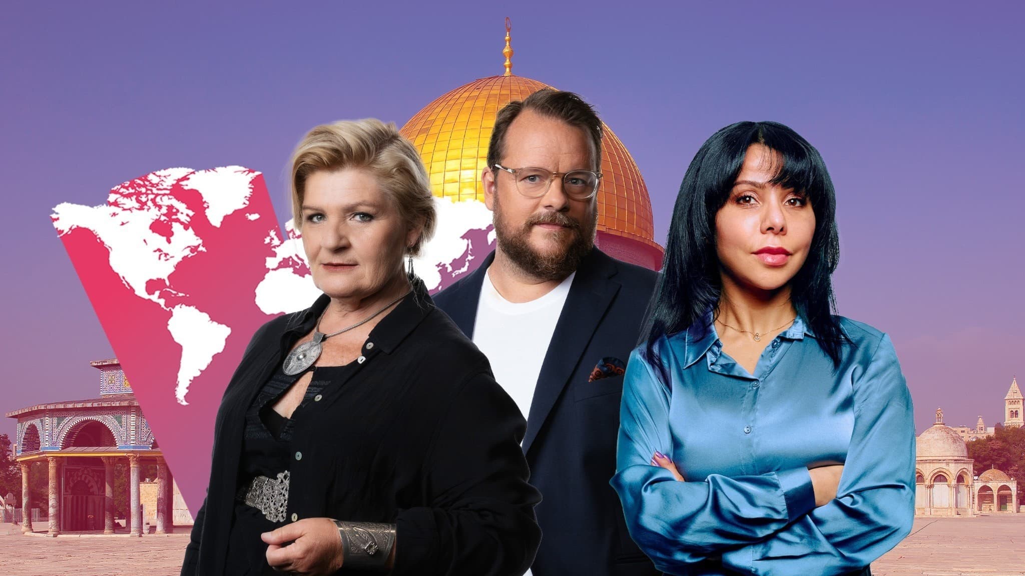 Bildmontage på Cecilia Uddén, Johan Mathias Sommarström och Samar Hadrous. Foto: Sveriges Radio