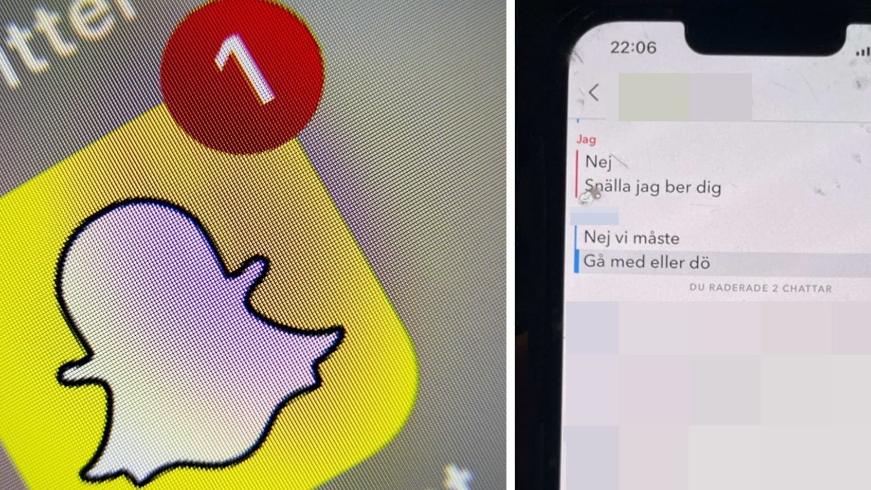 Snapchat och förundersökningen