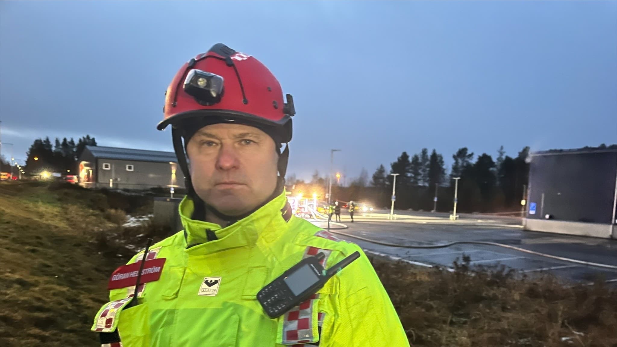 räddningsledare Göran Hellström.