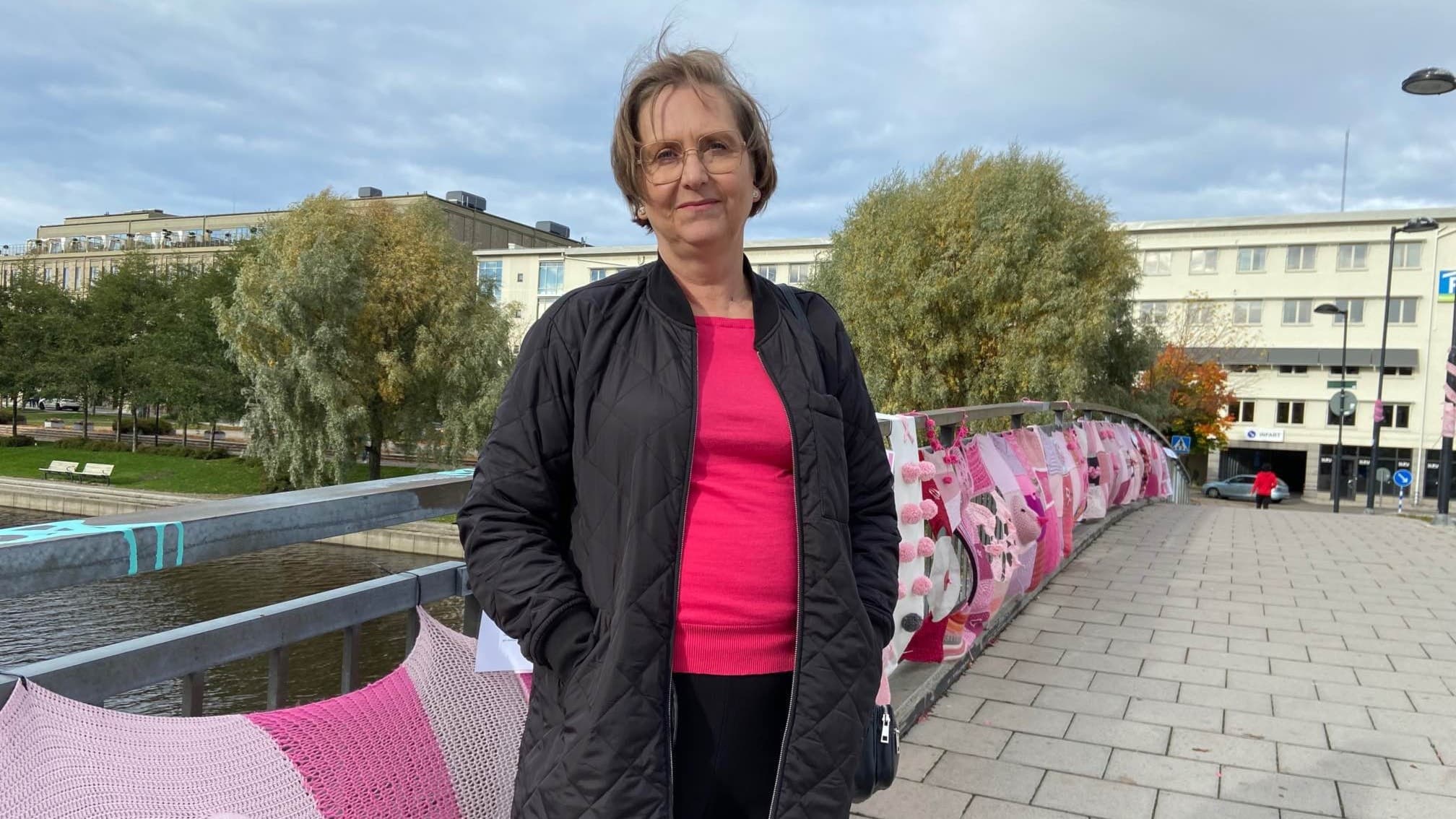 Lena Jadekrantz Bröstcancerförbundet Medelpad.