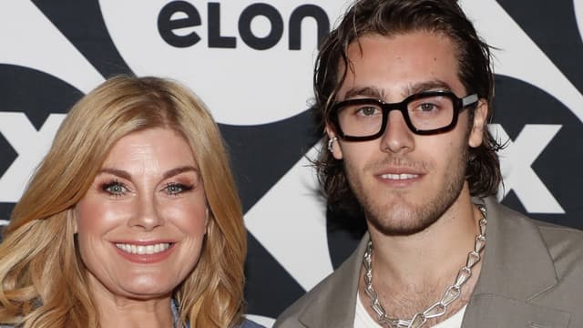 Pernilla Wahlgren bubblar med en låt skriven av Benjamin Ingrosso.