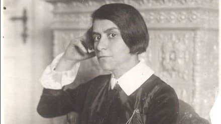 Else Lasker-Schüler (1869-1945).