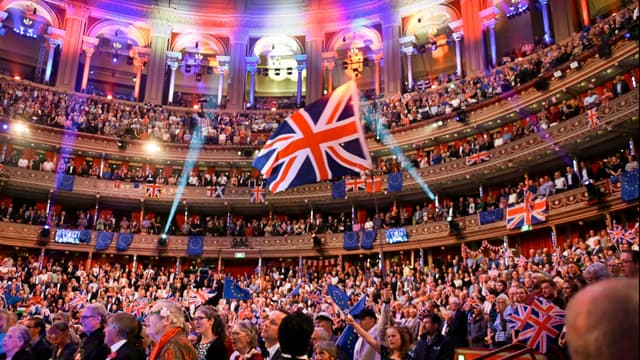 The Last Night of the Proms i Royal Albert Hall i London