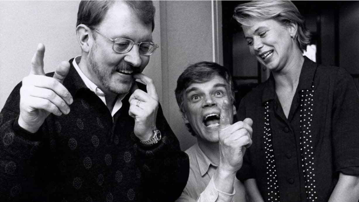 Jacob Dahlin, Jonas Hallberg och Helena von Zweigbergk.