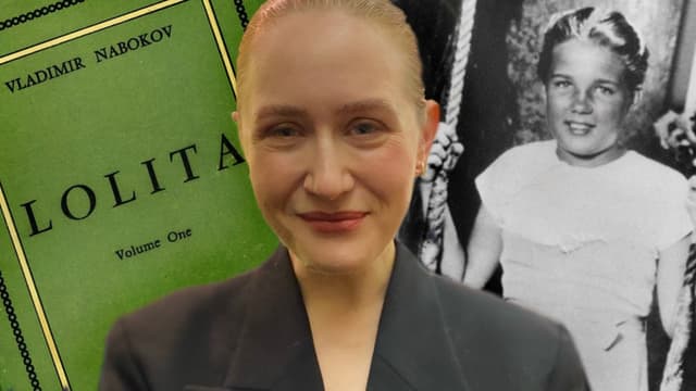 "Verklighetens Lolita" Sally Horner och originalutgåvan av Nabokovs roman.