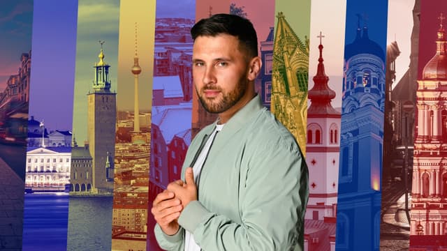 Danny Howard, DJ och programledare på BBC Radio 1 som inleder dansmusikstafetten.