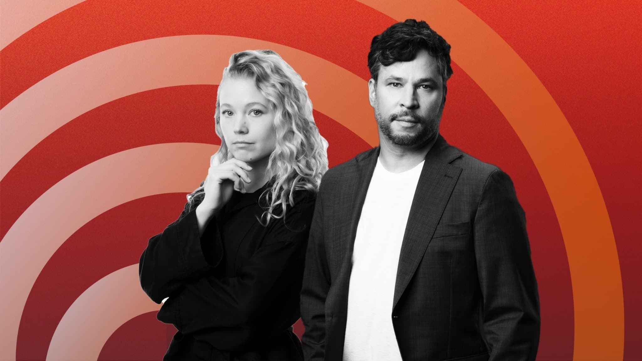 Sara Nuder och Martin Wicklin