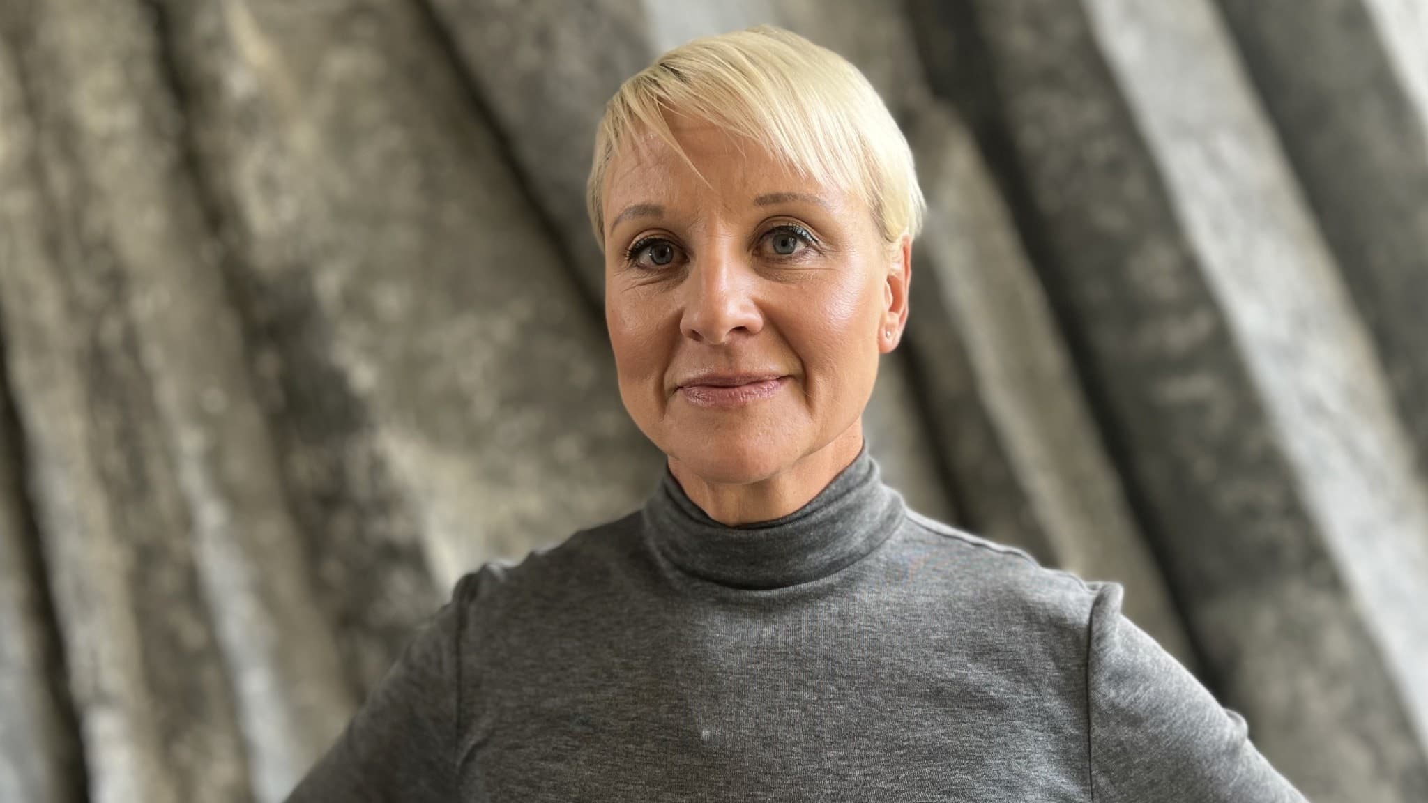 Bilden föreställer Anna Tenje (M), äldre- och socialförsäkringsminister