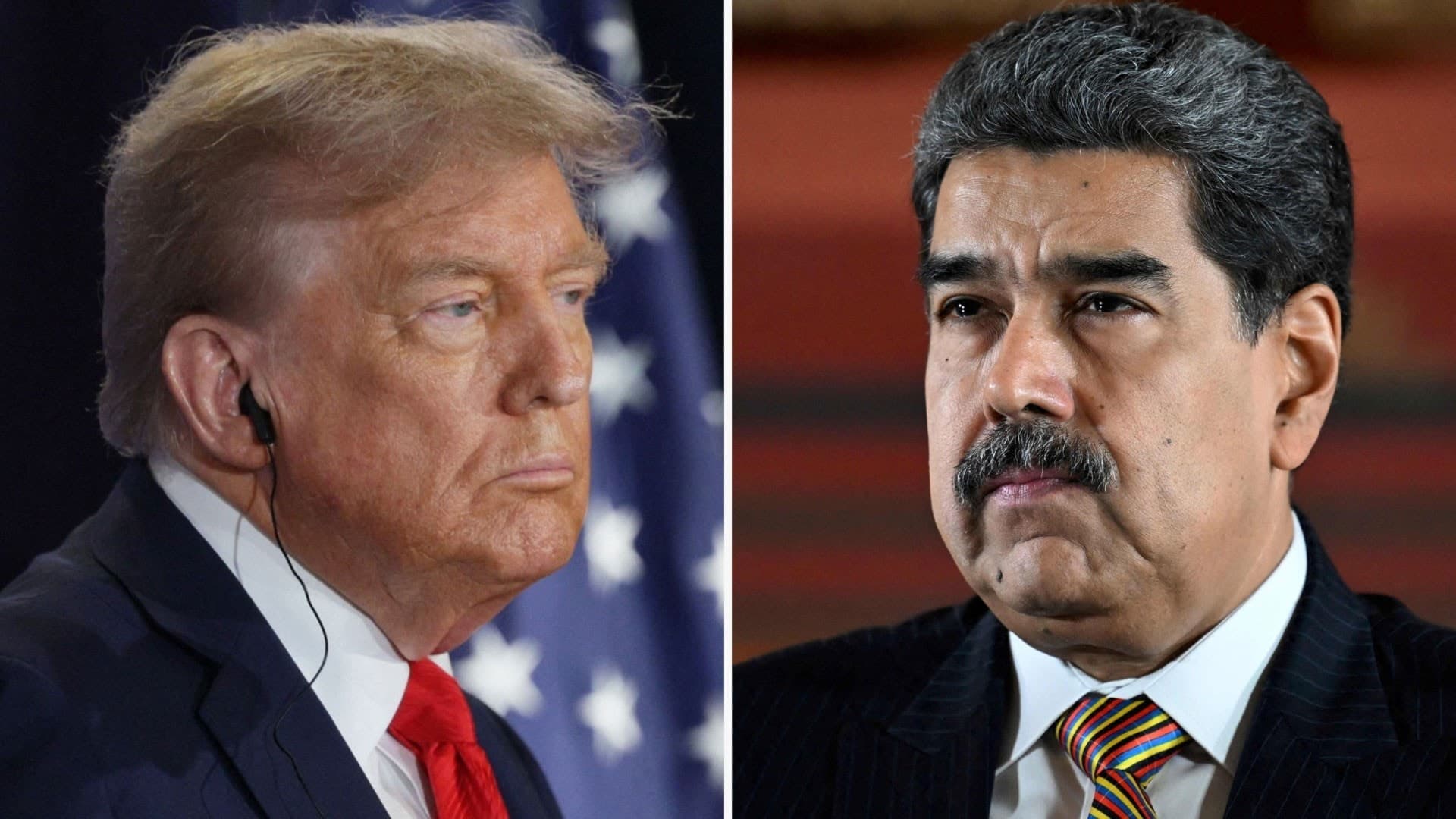 Trump och Maduro 