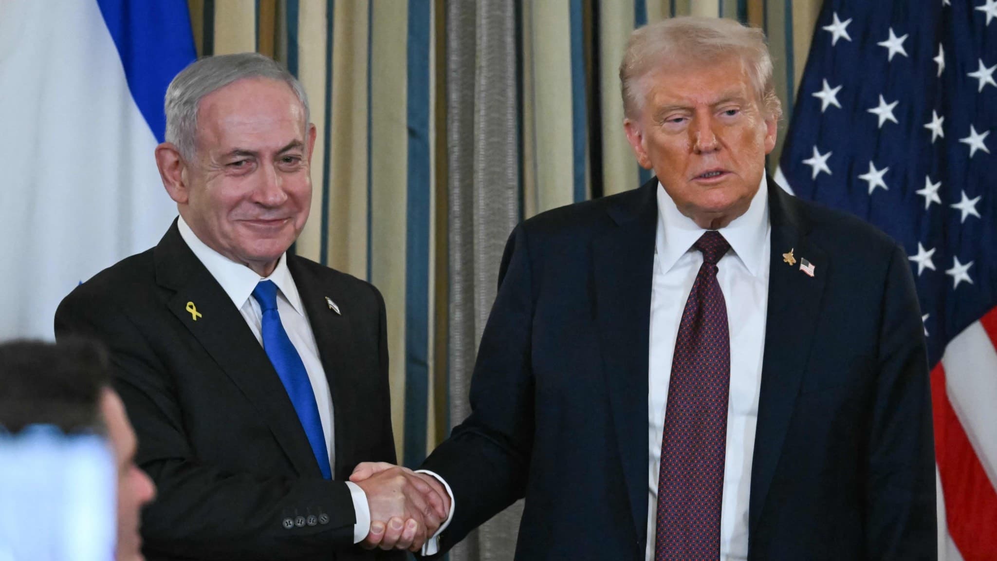 Netanyahu och Trump.