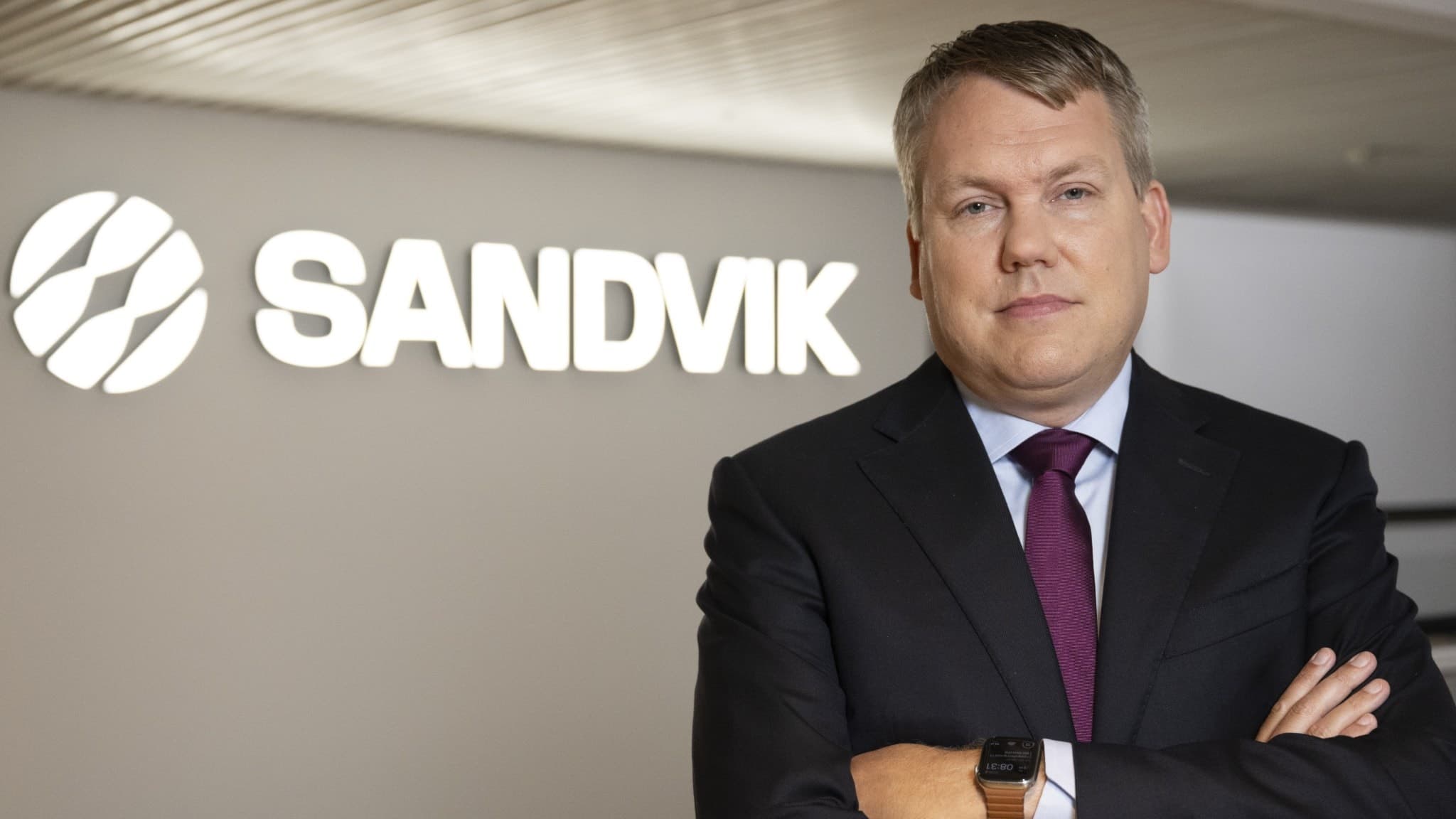 Sandviks vd Stefan Widing