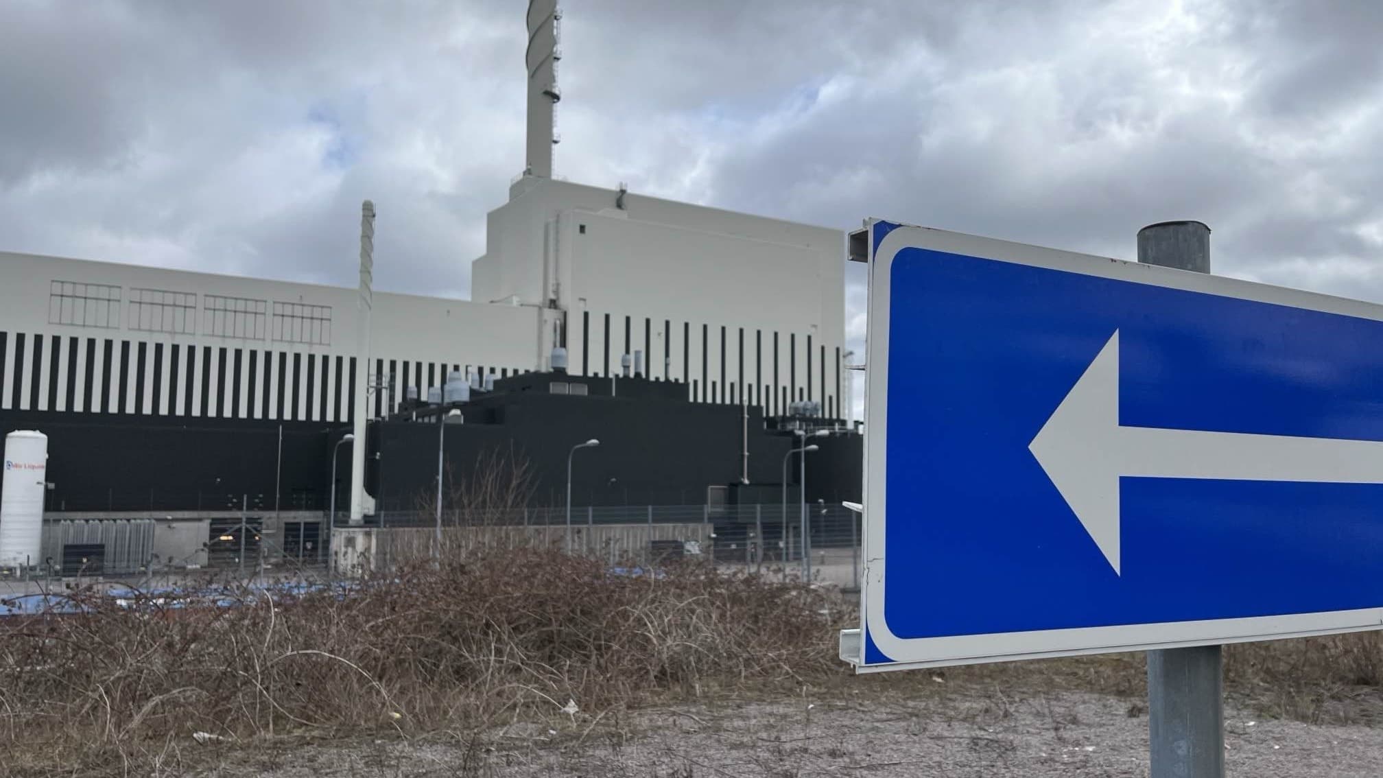 Kärnkraftverk.