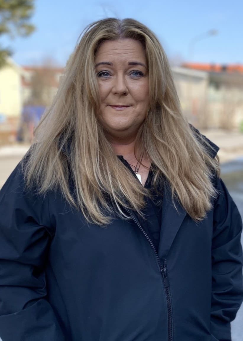 Ingela Högdahl, mamma till barn med behov av personlig assistans. 