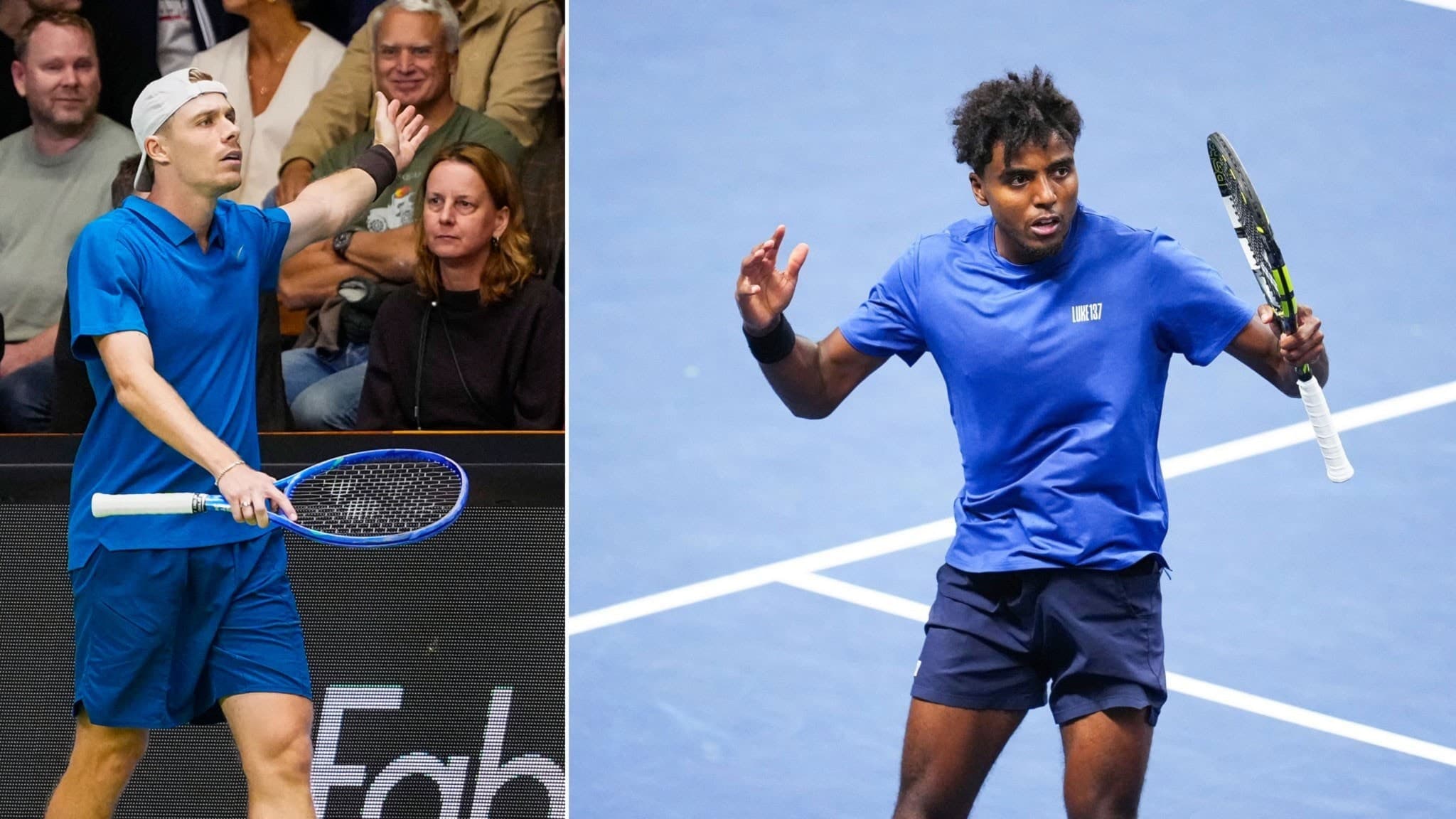 Denis Shapovalov Elias Ymer. Foto: Pontus Orre/TT